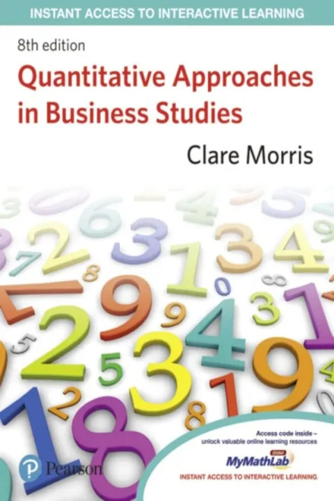 Omslag: Quantitative Approaches in Business Studies