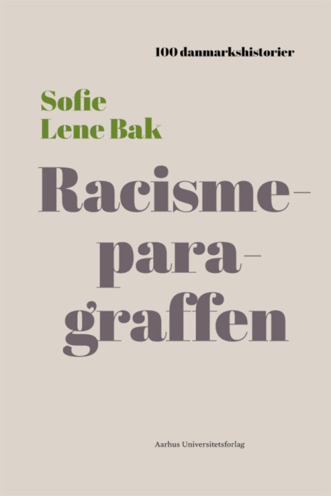 Omslag: Racismeparagraffen