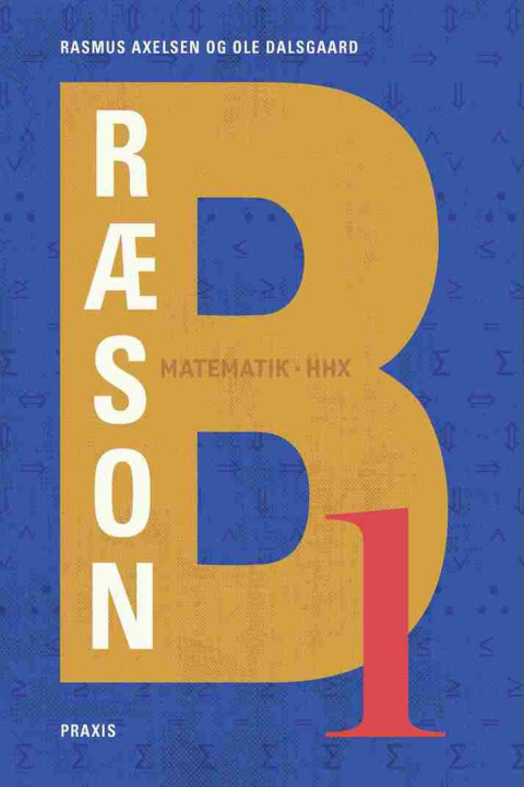 Omslag: Ræson B1 - Â Matematik, hhx
