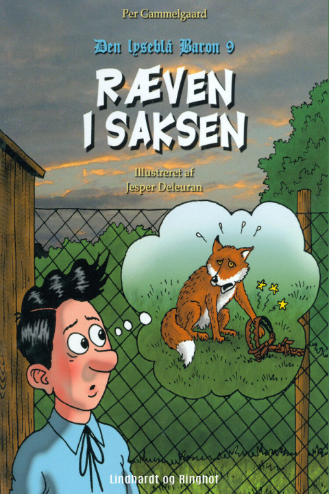Omslag: Ræven i saksen