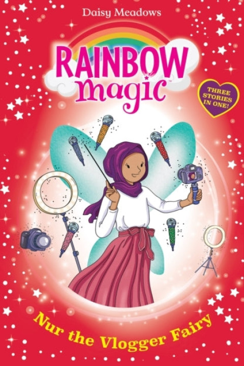 Omslag: Rainbow Magic: Nur The Vlogger Fairy