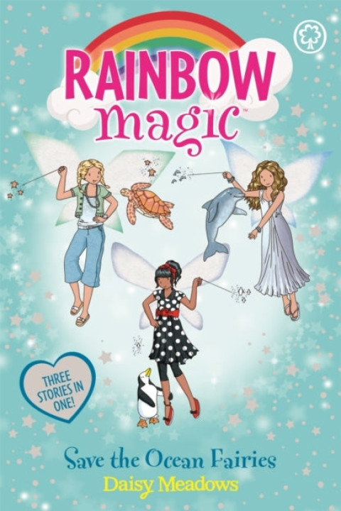 Omslag: Rainbow Magic: Save The Ocean Fairies Special