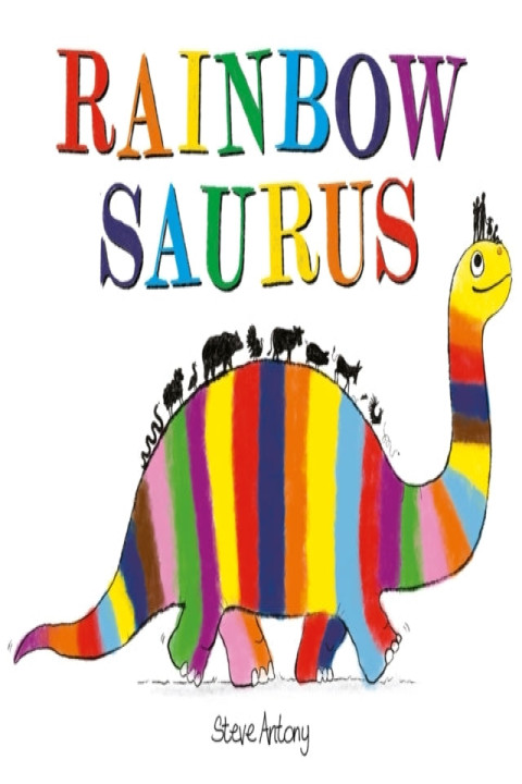 Omslag: Rainbowsaurus