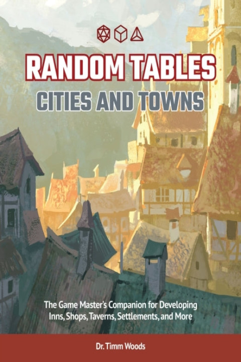 Omslag: Random Tables Cities and Towns