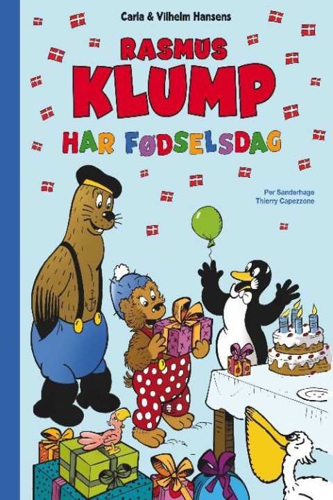 Omslag: Rasmus Klump har fødselsdag