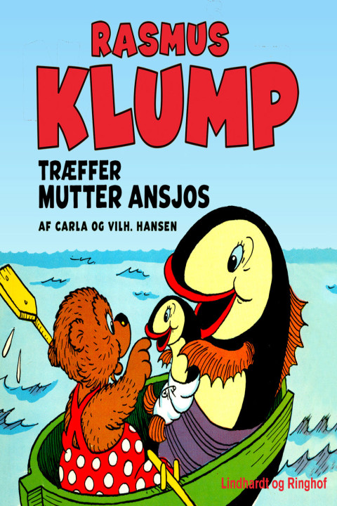 Omslag: Rasmus Klump træffer Mutter Ansjos