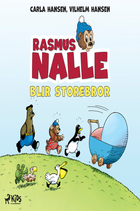 Omslag: Rasmus Nalle blir storebror