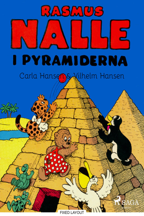 Omslag: Rasmus Nalle i pyramiderna