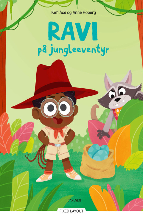 Omslag: Ravi på jungleeventyr