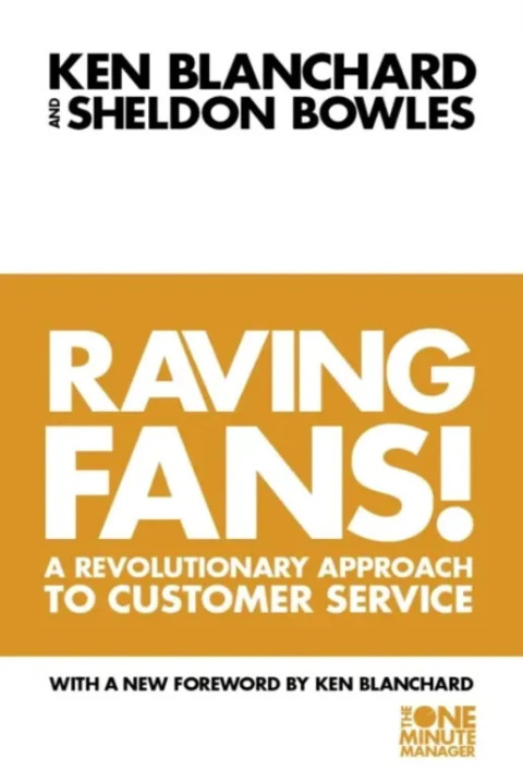 Omslag: RAVING FANS ONE MINUTE MANAGER