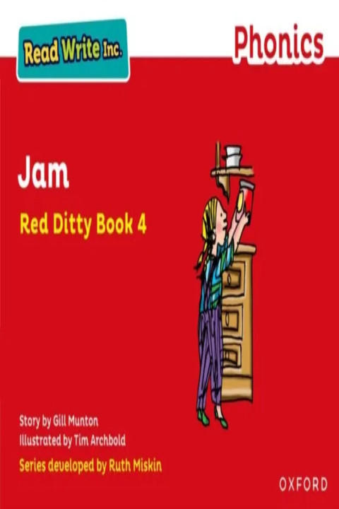 Omslag: Read Write Inc. Phonics: Jam (Red Ditty Book 4)