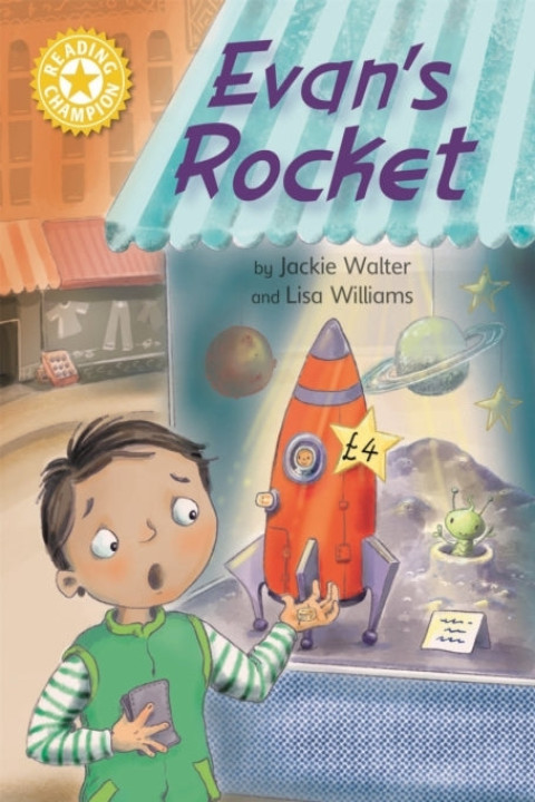 Omslag: Reading Champion: Evan's Rocket