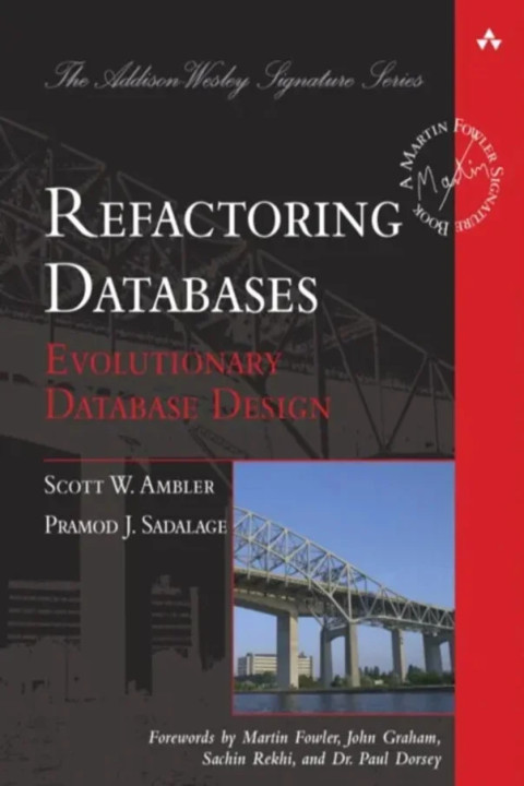Omslag: Refactoring Databases - Evolutionary Database Design
