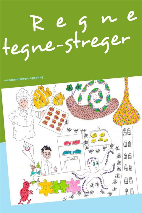 Omslag: Regne-tegne-streger