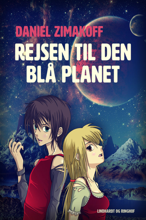 Omslag: Rejsen til den blå planet