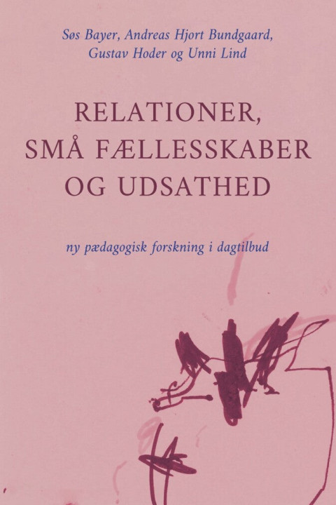 Omslag: Relationer, små fællesskaber og udsathed: