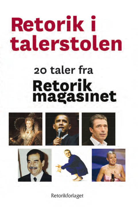 Omslag: Retorik i talerstolen