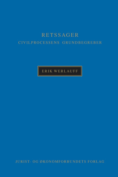 Omslag: Retssager