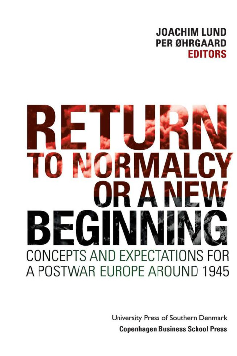 Omslag: Return To Normalcy Or A New Beginning