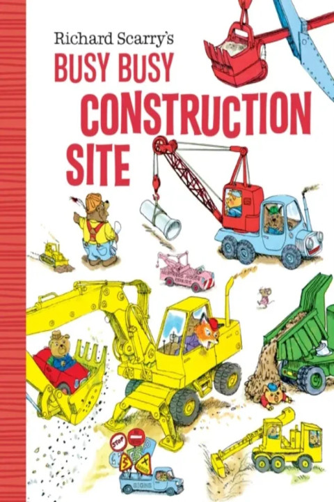 Omslag: Richard Scarry's Busy Busy Construction Site