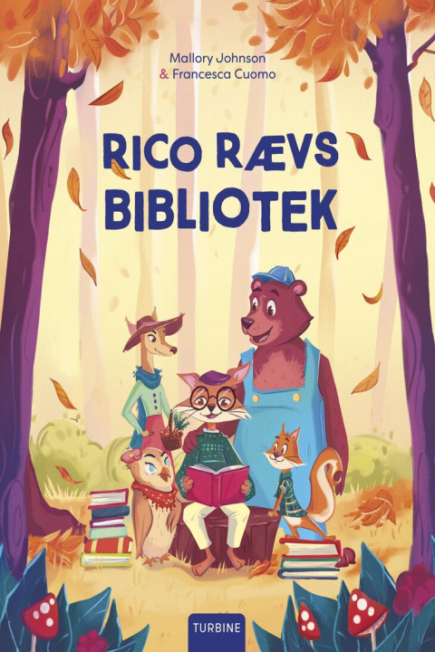 Omslag: Rico Rævs bibliotek
