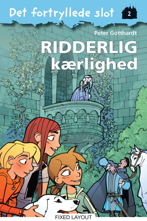 Omslag: Ridderlig kærlighed