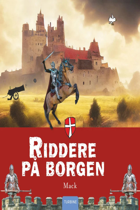 Omslag: Ridderne på borgen