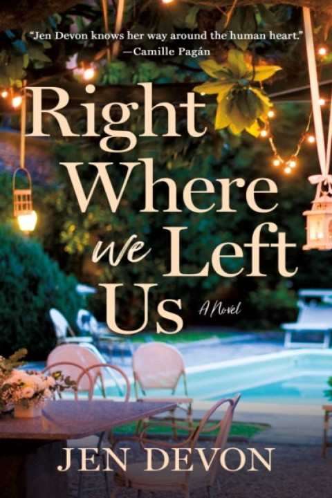 Omslag: Right Where We Left Us