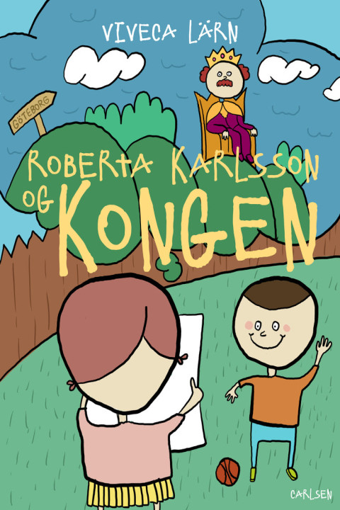 Omslag: Roberta Karlsson og kongen
