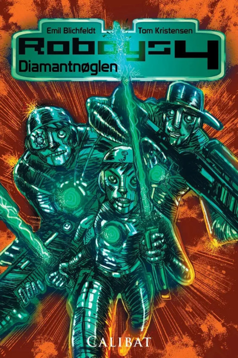 Omslag: Roboys 4 - Diamantnøglen