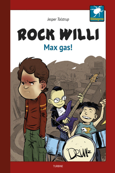 Omslag: Rock Willi - Max gas!