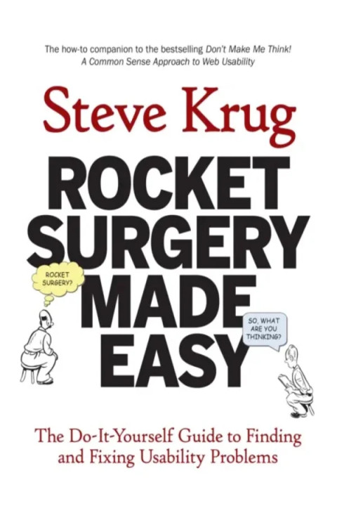 Omslag: Rocket Surgery Made Easy - The Do-It-Yourself Guide to Finding and Fixing Usability Problems