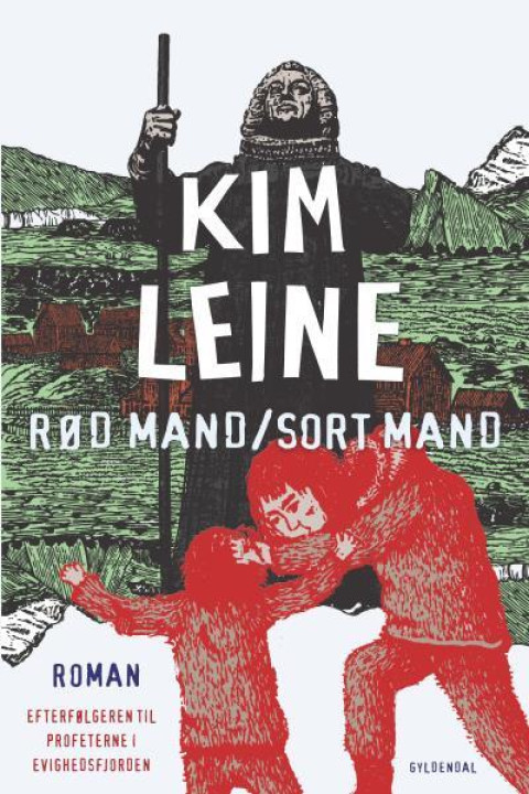 Omslag: Rød mand/Sort mand