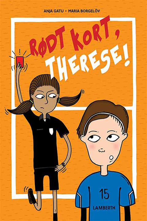 Omslag: Rødt kort, Therese