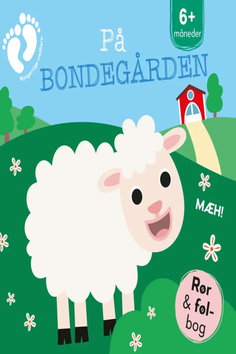 Omslag: Rør og føl - På bondegården
