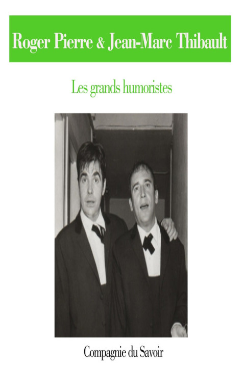 Omslag: Roger Pierre et Jean Marc Thibault