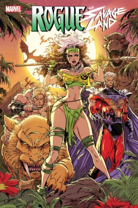 Omslag: Rogue: the Savage Land