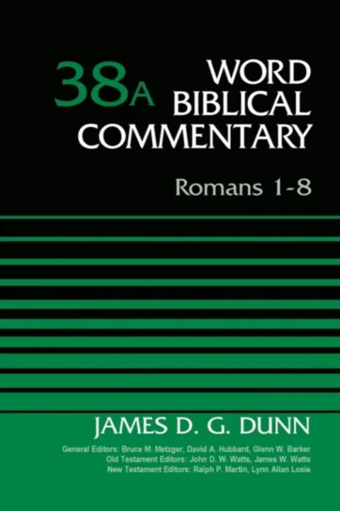 Omslag: Romans 1-8, Volume 38A