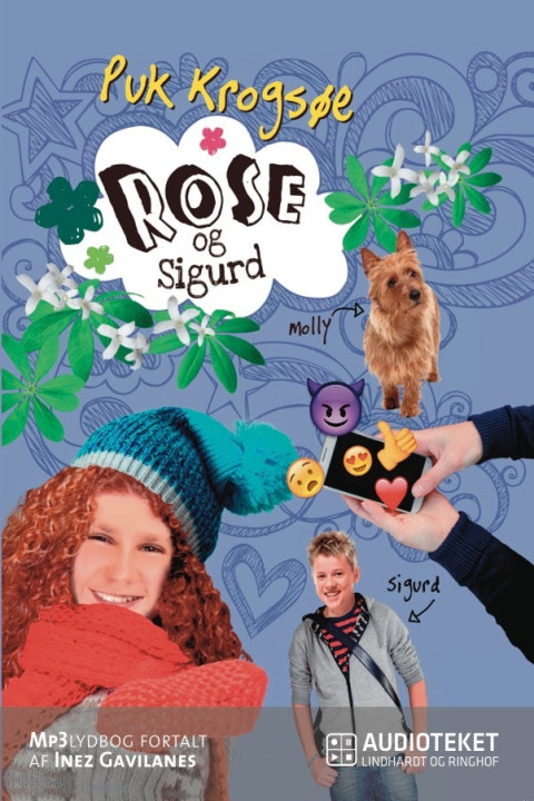 Omslag: Rose og Sigurd