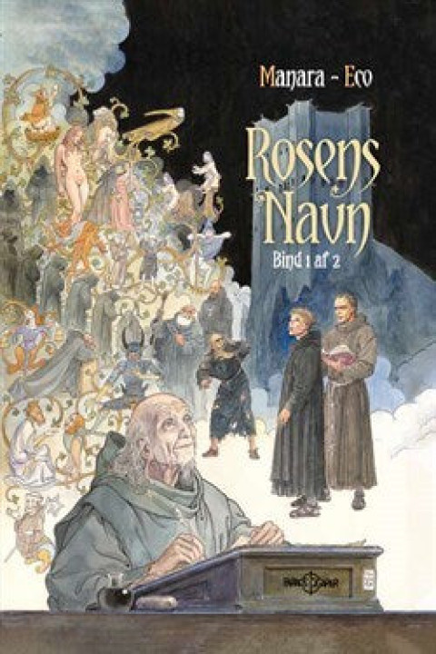 Omslag: Rosens navn bind 1