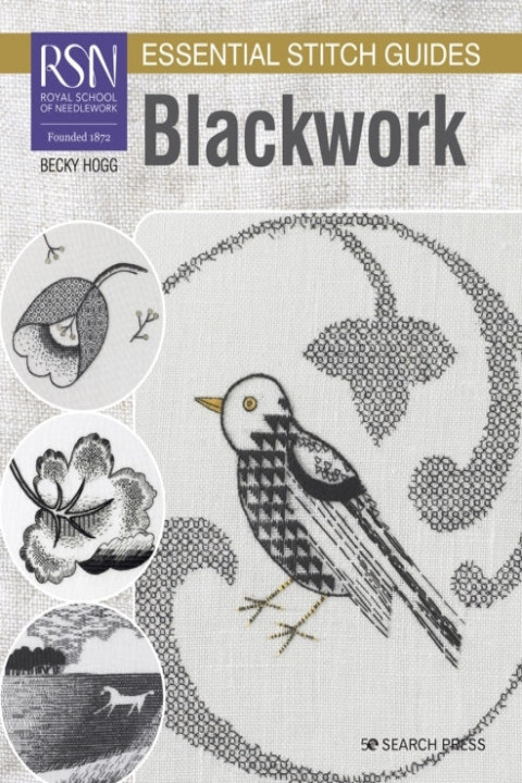 Omslag: Rsn Essential Stitch Guides Blackwork