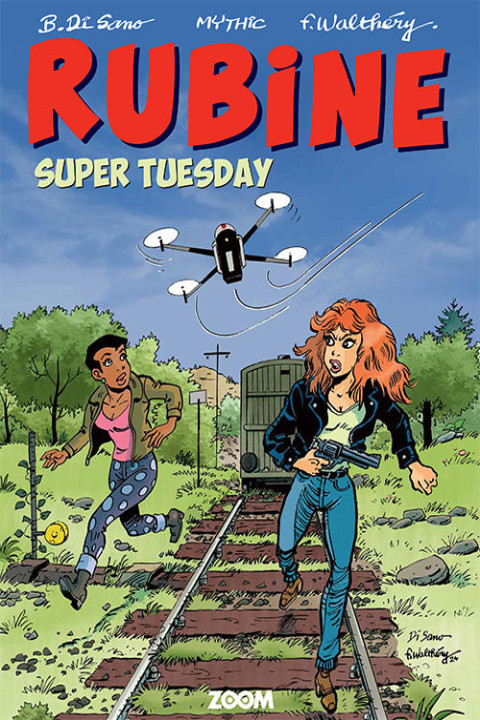 Omslag: Rubine: Super Tuesday