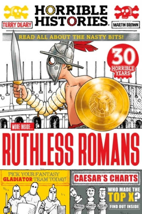 Omslag: Ruthless Romans Newspaper Edition