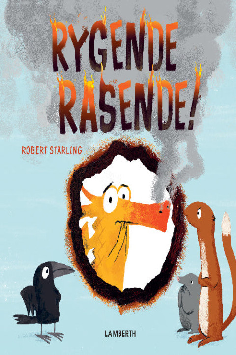Omslag: Rygende rasende!