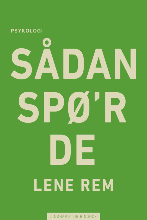 Omslag: Sådan spø'r de