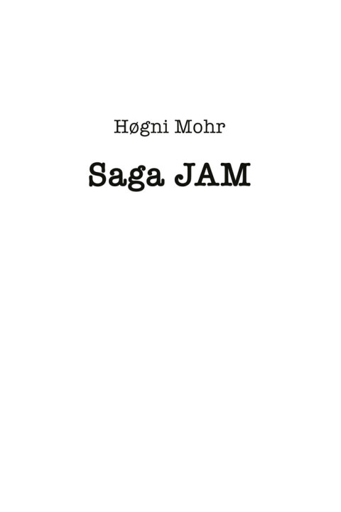 Omslag: Saga JAM
