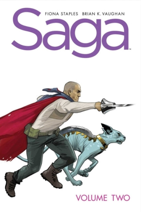 Omslag: Saga Volume 2 New Edition