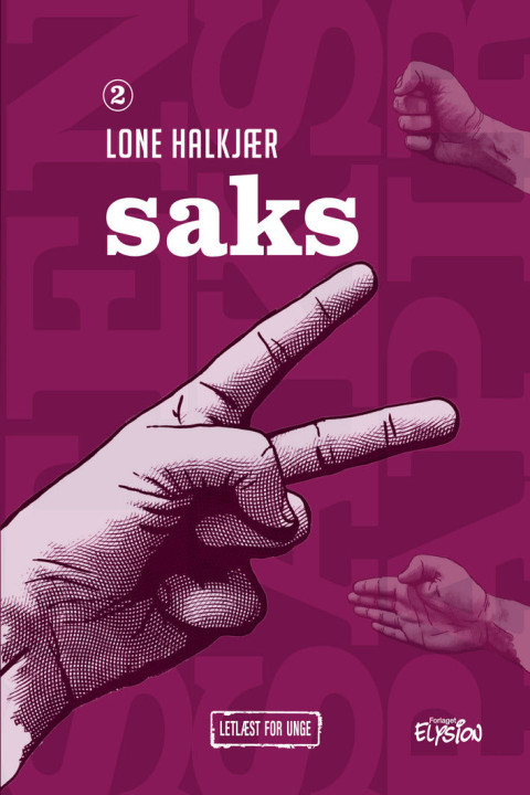 Omslag: Saks - Sten, Saks, Papir 2