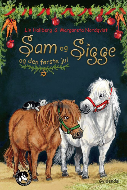Omslag: Sam og Sigge og den første jul