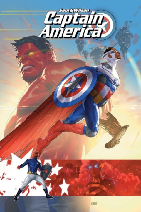 Omslag: Sam Wilson, Captain America: Better Angels